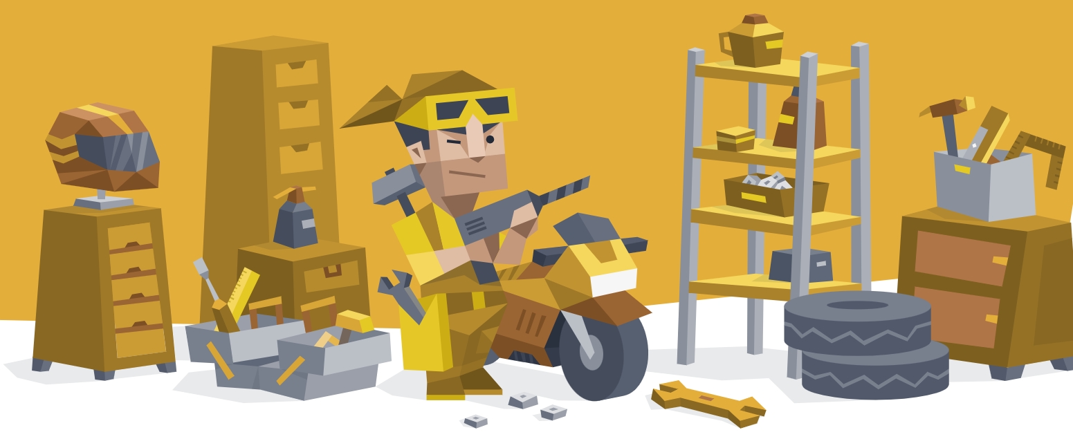 Virtuoso personality illustration